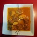 El cooksnap de María Belén Juan cuando hizo Albóndigas en salsa.