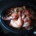 Cooksnap από Θανασης Περιστερης στη συνταγή Μπάμιες με Μπούτια 🐔 κοτόπουλου με 🍅 ντοματα τριμμένη!!!!