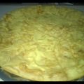 El cooksnap de Haydee Agreda cuando hizo Pizza de Fugazzeta con mozzarella.
