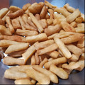 El cooksnap de Viviana Tello cuando hizo Palitos salados caseros.