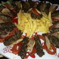 صورة من Mero Omar، شاركها بعد تجربة وصفة كفته بالخضار 🍆🍅🍠