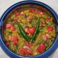 Roli Rastogi का कुकस्नैप जब उन्होंने लौकी चना दाल की सब्जी (lauki chana dal ki sabzi recipe in Hindi) बनाया था।