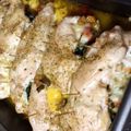 shadow.superman's cooksnap of when they made Stuffed Chicken Breasts.