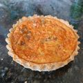 El cooksnap de Johanna Dávalos cuando hizo Quiche Lorraine.