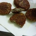 El cooksnap de Maria Rivas cuando hizo Falafel.
