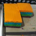 Cooksnap dari Fairlenie Delly untuk resep Bolu Kukus Rainbow Empuk Lembut Mudah