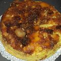 El cooksnap de Verónica Cabrera cuando hizo Torta Invertida de manzana.