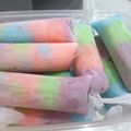 Cooksnap dari Linawati Leksmana untuk resep Rainbow ice / es lilin pelangi
