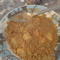 El cooksnap de Yaser Mendez Bahil cuando hizo Lentejas con pollo y chorizo rápidas.