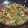 Cooksnap dari toti indra untuk resep Sawi Hijau Cah Ayam Giling Saus Tiram