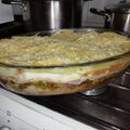 El cooksnap de Carolina Arrestia Rognoni cuando hizo Strata de verduras.