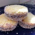 El cooksnap de Noelia cuando hizo Alfajores de Maicena.