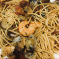 El cooksnap de Carlos Pérez Barrera cuando hizo Spaghetti ai Frutti di Mare.