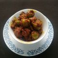 Alpa Pandya's cooksnap of when they made ભરેલા ગુંદા નું શાક (Bharela Gunda Shak Recipe In Gujarati).