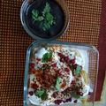 Heena Hemnani's cooksnap of when they made Dahi wada.