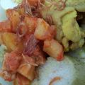 Cooksnap dari Mariana Ulfa untuk resep Lontong Opor with Sambel Goreng Cinta