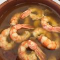 El cooksnap de Giovanna Subilibia cuando hizo Cazuela de Mariscos.