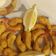 El cooksnap de Carlos Torres cuando hizo Langostinos gabardina con mayonesa de piña.