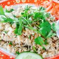 Cooksnap của Huyen le Tran khi họ làm theo món Cơm Chiên Cá Hồi