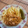 Mária Tótpál Cooksnap-ja, amikor elkészítette a(z) Brassói aprópecsenye csirkemellből receptet.