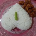 Bindi Dey's cooksnap of when they made ভাত (bhat recipe in Bengali).