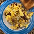 El cooksnap de poramoralhambre cuando hizo Migas con huevo.
