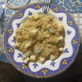 El cooksnap de Alicia Gutierrez cuando hizo Risotto de pera y queso gorgonzola.