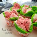 Cooksnap dari Maylia Putri untuk resep Bolu Kukus Mekar Semangka
