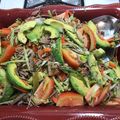 El cooksnap de Julieta Sarmiento cuando hizo Salpicón de res.