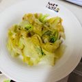 燕欸 的 汆燙卷心生菜(結球萵苣) cooksnap