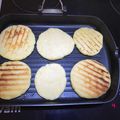 El cooksnap de Deisy cuando hizo Arepa con queso mozzarella 🧀.
