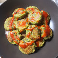 El cooksnap de Ana Guerrero cuando hizo Albóndigas de calabacín con tomate en Thermomix.