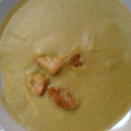 El cooksnap de Isabel Casi cuando hizo Crema de calabacín con picatostes.