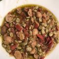 El cooksnap de Guillermo N cuando hizo Habitas con setas y jamón.
