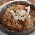 Madhvi Kotecha's cooksnap of when they made ફાડા લાપશી - Broken wheat lapsi.
