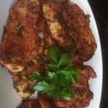 El cooksnap de Maria Rodriguez cuando hizo Milanesa de pollo.