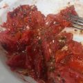 El cooksnap de Erica Walter cuando hizo Tomates confitados.