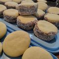 El cooksnap de Clauluz Franco cuando hizo Alfajores de Maicena.