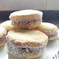 El cooksnap de Fanny Martel cuando hizo Alfajores de Maicena.