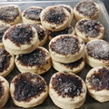 El cooksnap de Sandra Farfalla cuando hizo Tortitas negras (Falsas).