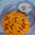 pinky makhija का कुकस्नैप जब उन्होंने मेथी वाला मक्का पराठा ( methi wala makka paratha recipe in Hindi बनाया था।