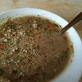 El cooksnap de Analia gonzalez cuando hizo Soyo (Caldo de carne).
