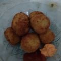 Cooksnap dari Pertiwi untuk resep #Potato Ball's Mozarella#