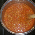 El cooksnap de elena cuando hizo Salsa boloñesa II.