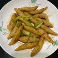 黃薯條 的 醬燒甜不辣 cooksnap