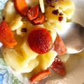 Domán Tímea Cooksnap-ja, amikor elkészítette a(z) Tejfölös burgonyafőzelék receptet.