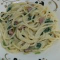 Cooksnap dari Itsmaisushi untuk resep Spinach Spagetti Carbonara