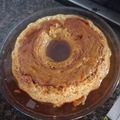 El cooksnap de Camila Jaime cuando hizo Flan casero.