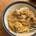 スンダラヘ's cooksnap of when they made 【鉄板】親子丼　#親子丼黄金比.