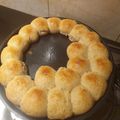 El cooksnap de Karina Charlot cuando hizo Pan de Salvado / Pancitos Negros.